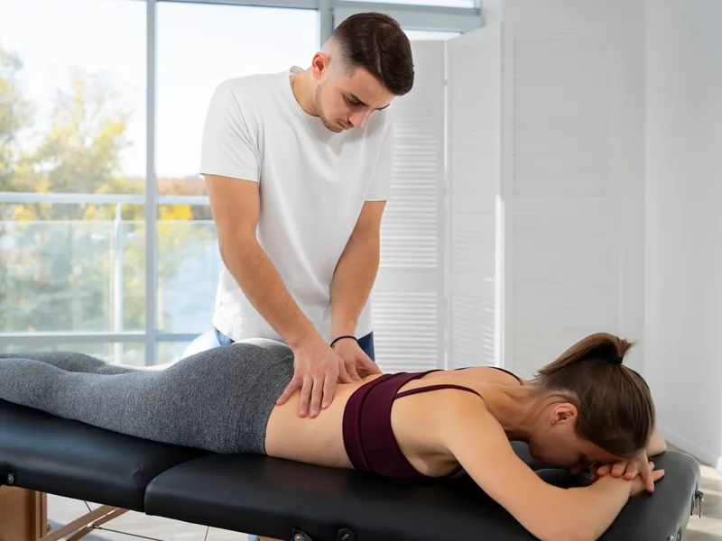 Chiropractic care for hip pain at Schomaker Chiropractic Clinic in Elk River